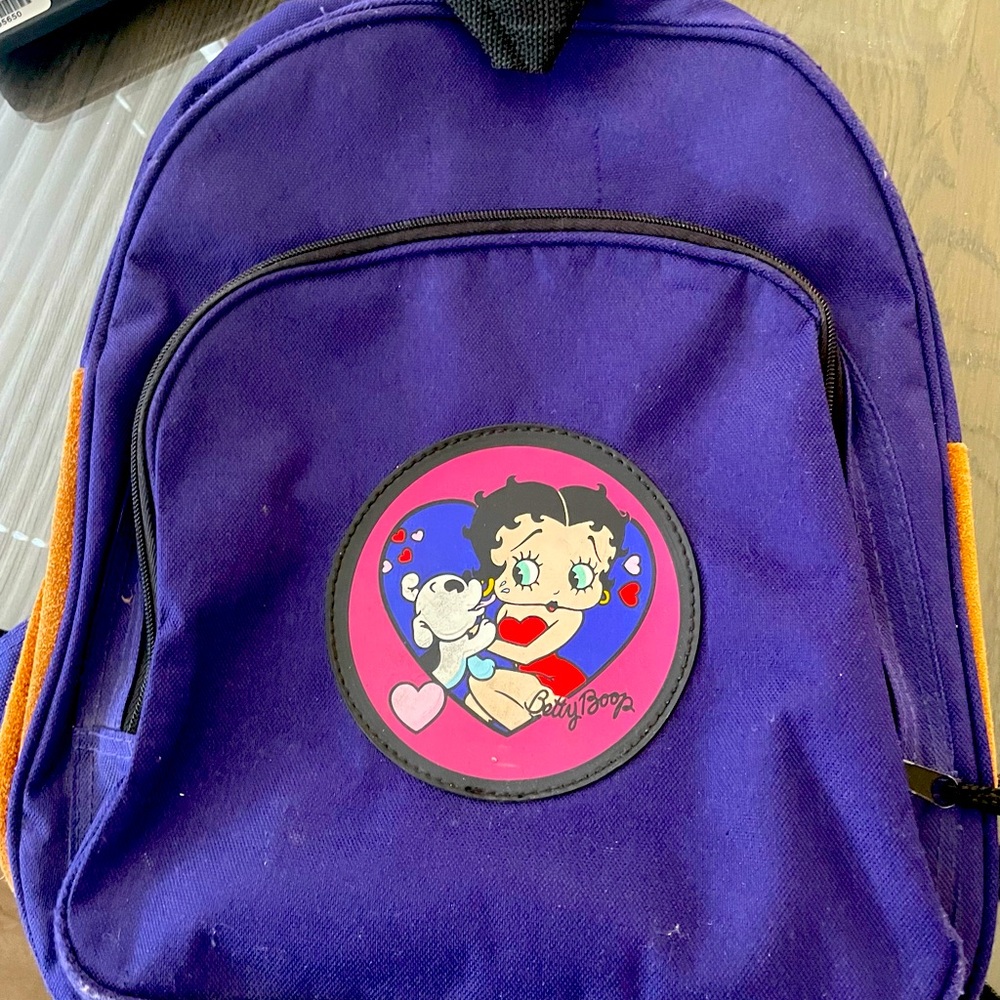 Betty Boop backpack. - Picture 1 of 4
